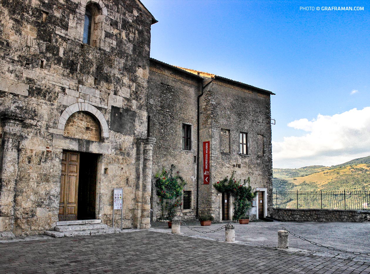 L'ingresso del museo